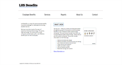 Desktop Screenshot of lhsbenefits.com